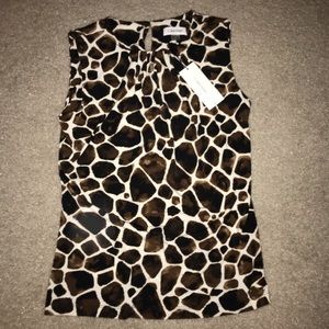 Calvin Klein Sleeveless Blouse